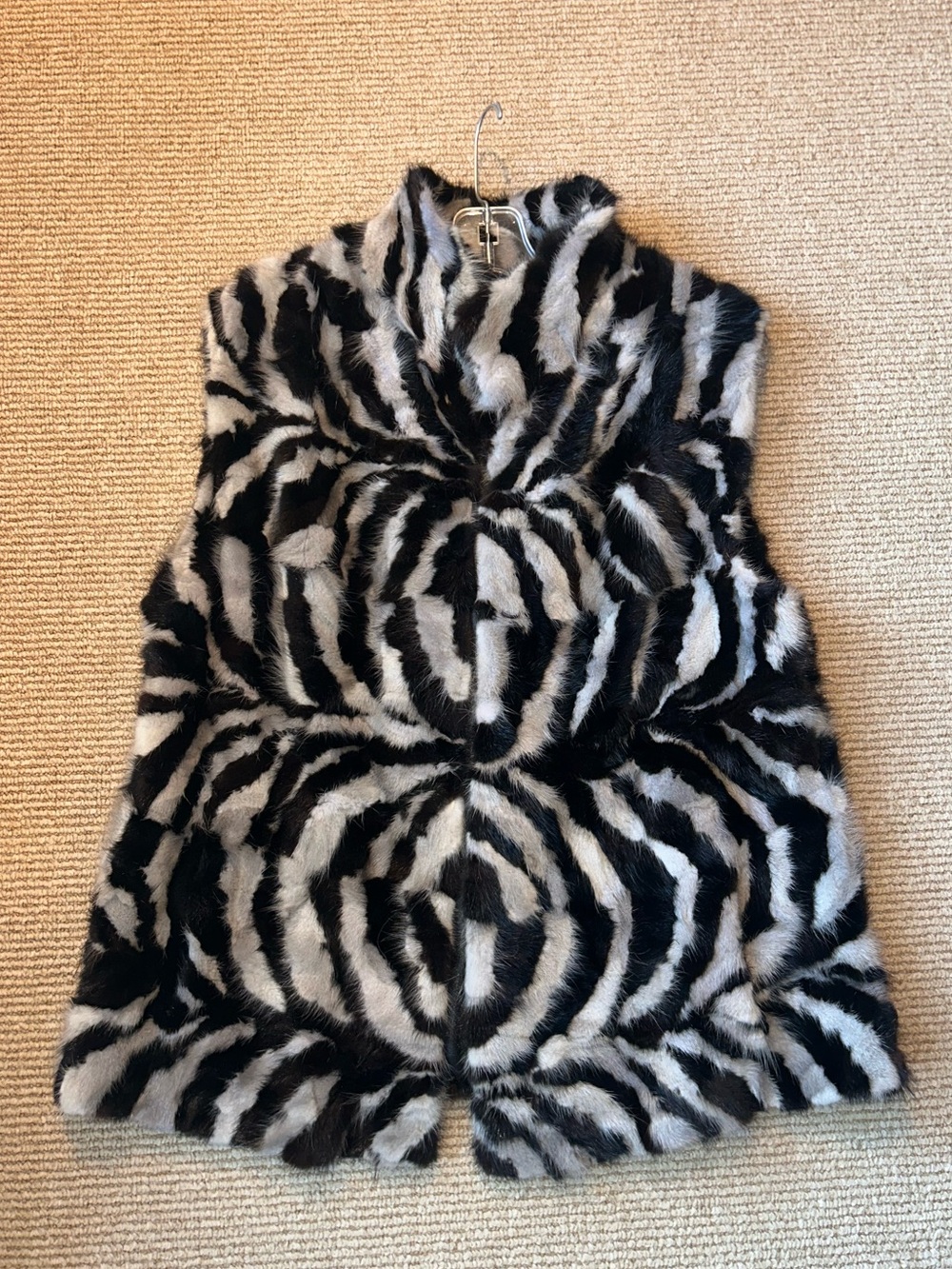 Vintage mink fur vest